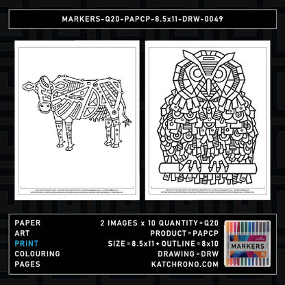 MARKERS-Q20-PAPCP-8.5x11-DRW-0049