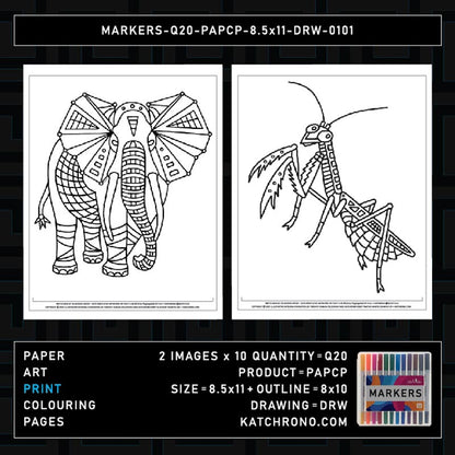 MARKERS-Q20-PAPCP-8.5x11-DRW-0101