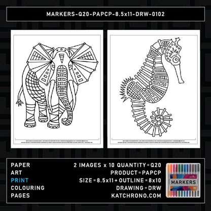 MARKERS-Q20-PAPCP-8.5x11-DRW-0102