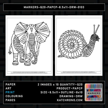 MARKERS-Q20-PAPCP-8.5x11-DRW-0103