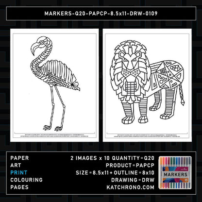 MARKERS-Q20-PAPCP-8.5x11-DRW-0109