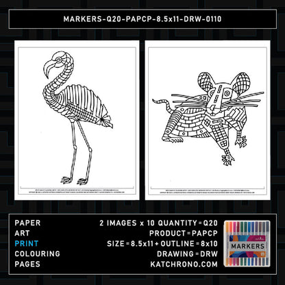 MARKERS-Q20-PAPCP-8.5x11-DRW-0110
