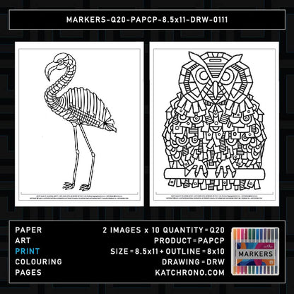 MARKERS-Q20-PAPCP-8.5x11-DRW-0111
