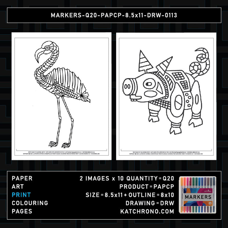 MARKERS-Q20-PAPCP-8.5x11-DRW-0113