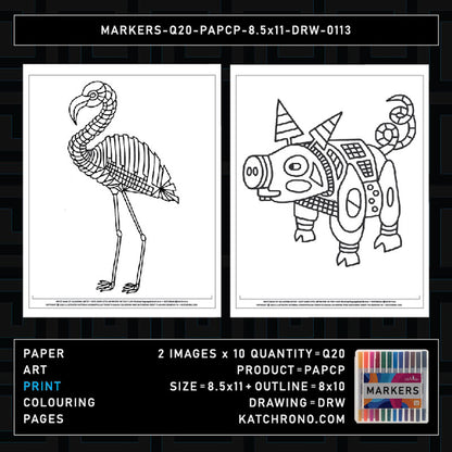MARKERS-Q20-PAPCP-8.5x11-DRW-0113
