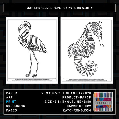 MARKERS-Q20-PAPCP-8.5x11-DRW-0116