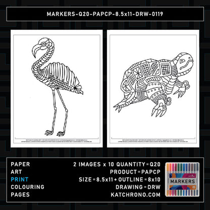 MARKERS-Q20-PAPCP-8.5x11-DRW-0119
