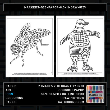 MARKERS-Q20-PAPCP-8.5x11-DRW-0125