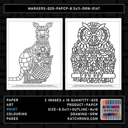 MARKERS-Q20-PAPCP-8.5x11-DRW-0147