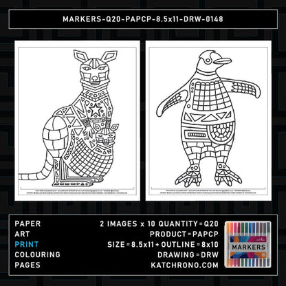 MARKERS-Q20-PAPCP-8.5x11-DRW-0148