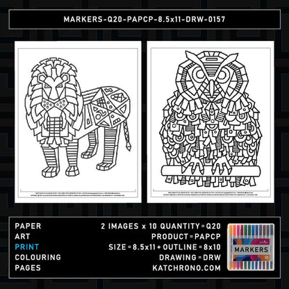 MARKERS-Q20-PAPCP-8.5x11-DRW-0157