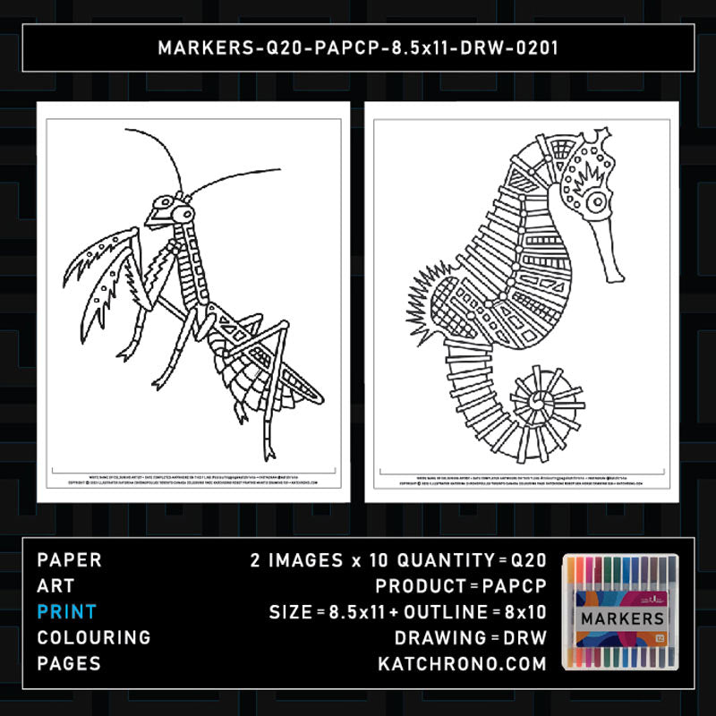 MARKERS-Q20-PAPCP-8.5x11-DRW-0201