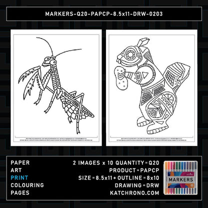 MARKERS-Q20-PAPCP-8.5x11-DRW-0203