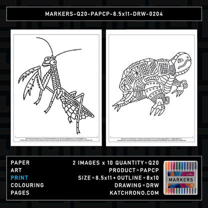 MARKERS-Q20-PAPCP-8.5x11-DRW-0204