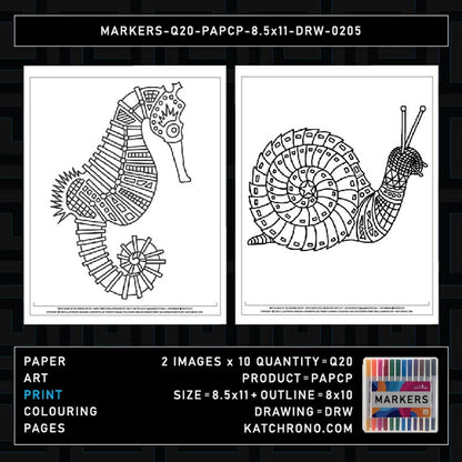 MARKERS-Q20-PAPCP-8.5x11-DRW-0205