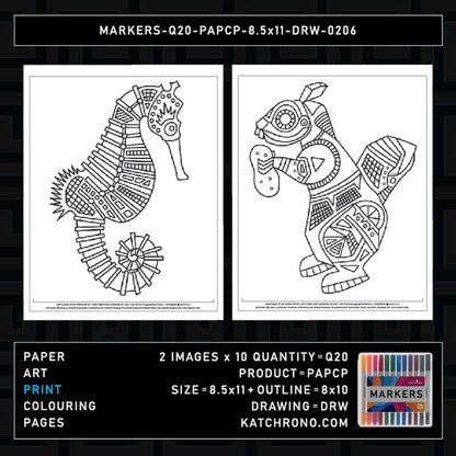 MARKERS-Q20-PAPCP-8.5x11-DRW-0206
