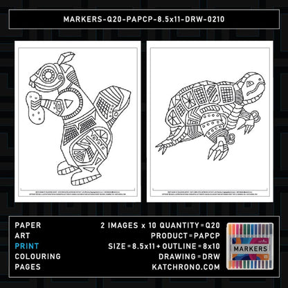 MARKERS-Q20-PAPCP-8.5x11-DRW-0210